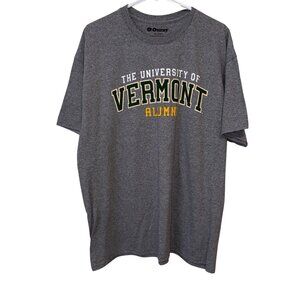 University Of Vermont Alumni Gray T-Shirt XL By Ouray Crewneck Short Sleeve